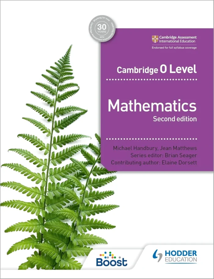 Hodder Cambridge O Level Mathematics – 2nd Edition Complete Guide - The ...