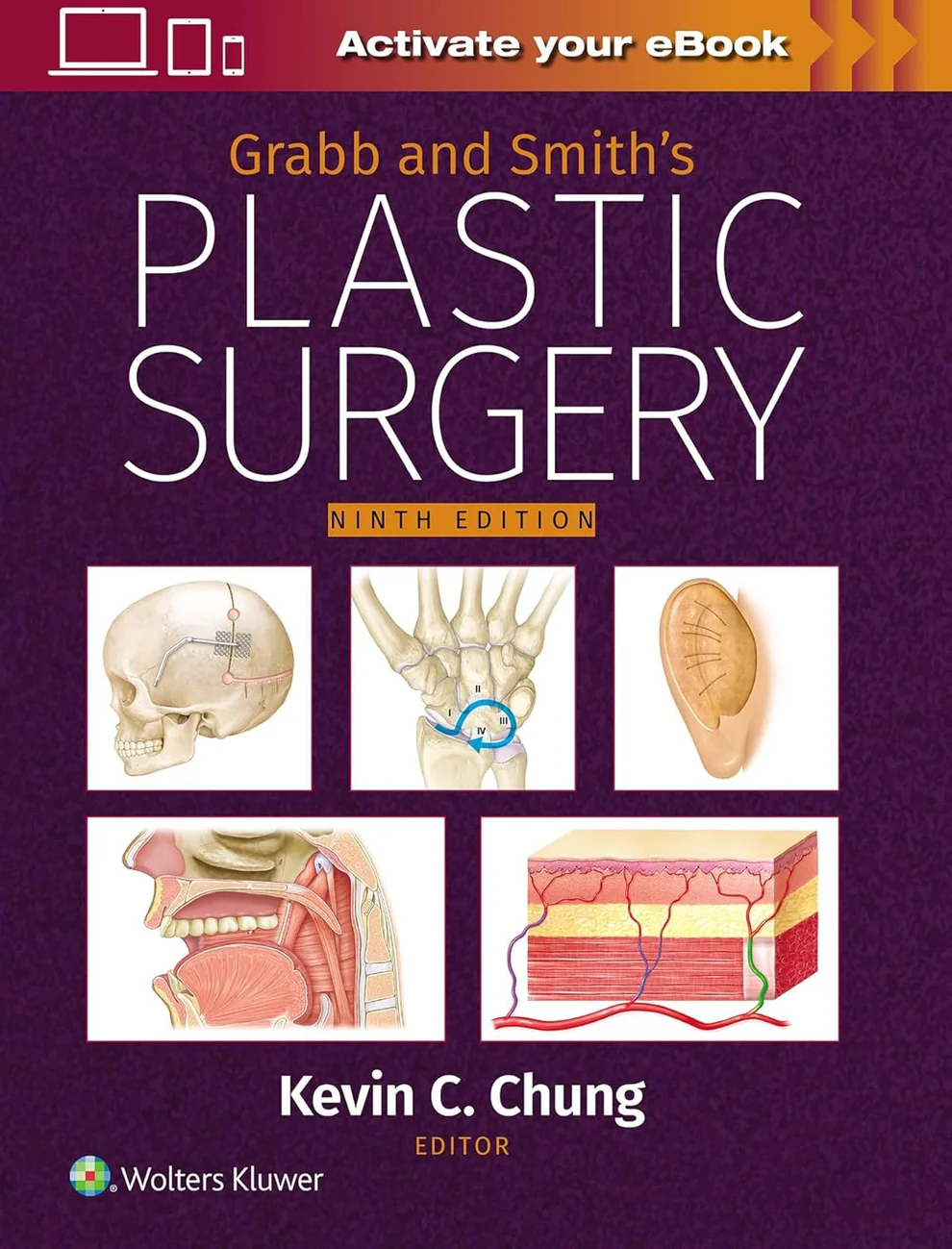 Grabb and Smith’s Plastic Surgery 9th Edition 2025 Premium Multicolor Matte Print | The Medical Books Grabb and Smith’s Plastic Surgery 9th Edition 2025 Premium Multicolor Matte Print | The Medical Books