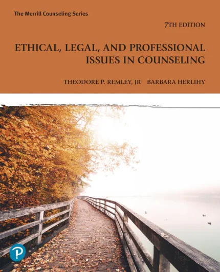 ethical legal and professional issues in counseling 7th edition