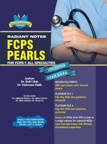 Radiant Notes FCPS Pearls for FCPS-1 14th Edition 2025 | The Medical Books