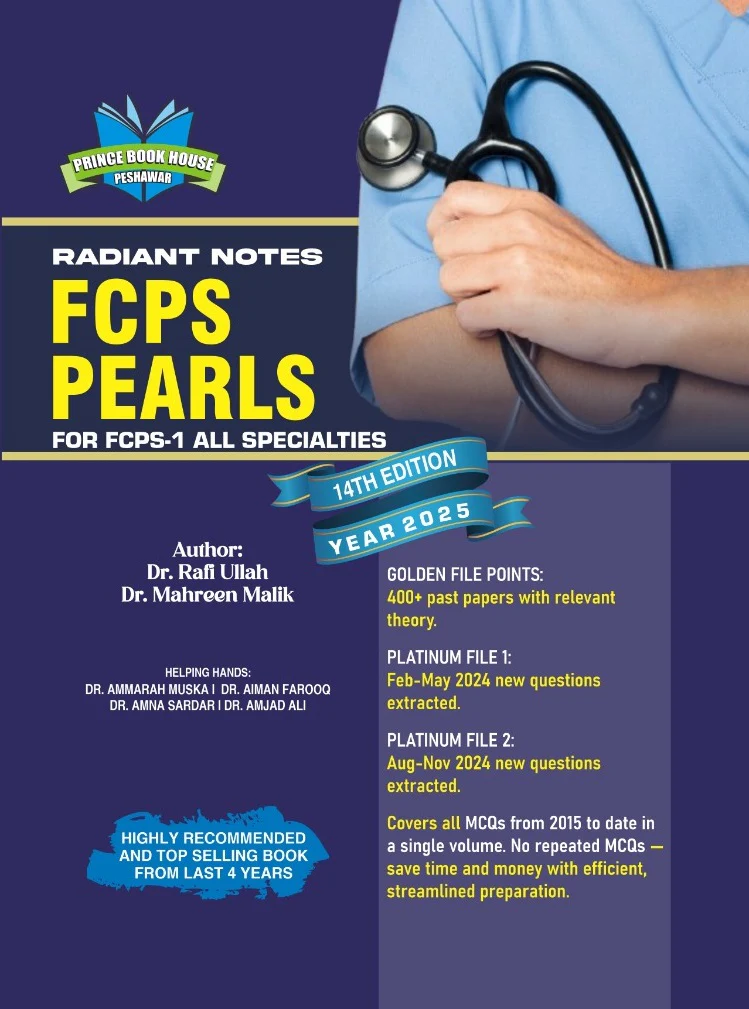 Radiant Notes FCPS Pearls for FCPS-1 14th Edition 2025 | The Medical Books Radiant Notes FCPS Pearls for FCPS-1 14th Edition 2025 | The Medical Books