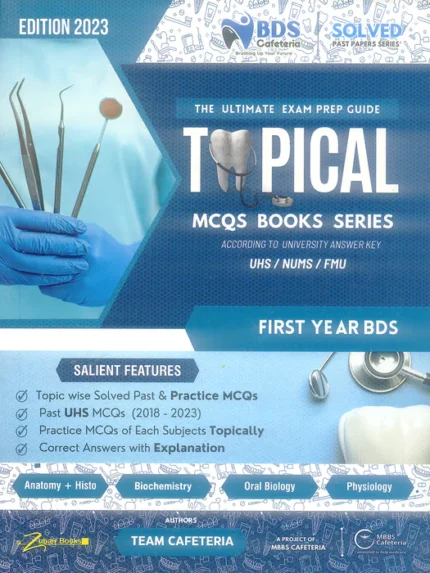 Topical MCQs Books Series 1st Year BDS