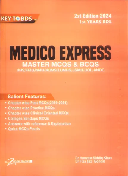 Key To BDS Medico Express 1st Year BDS Master