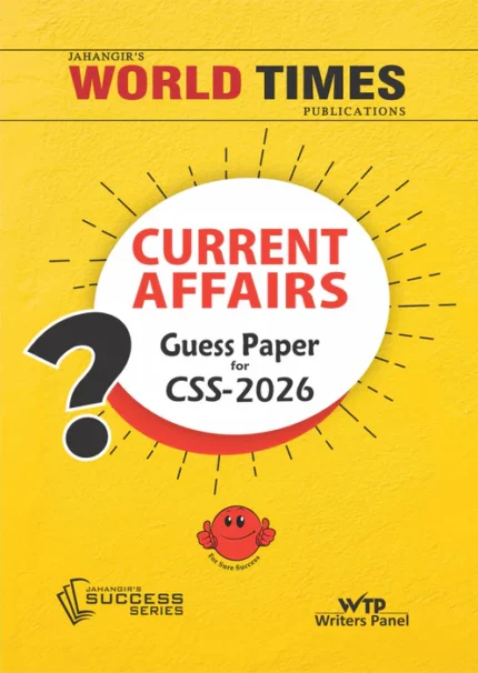 Current Affairs CSS Guess Papers 2026 Original Book
