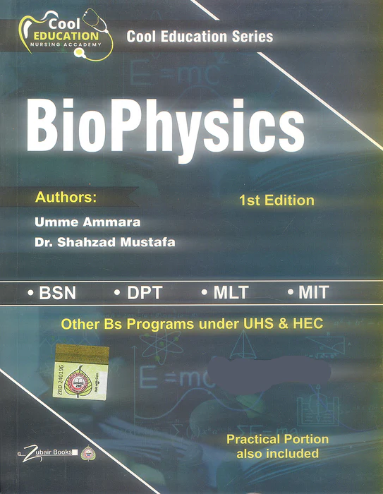 Biophysics for BSN & DPT 1st Edition original Book Biophysics for BSN & DPT 1st Edition original Book