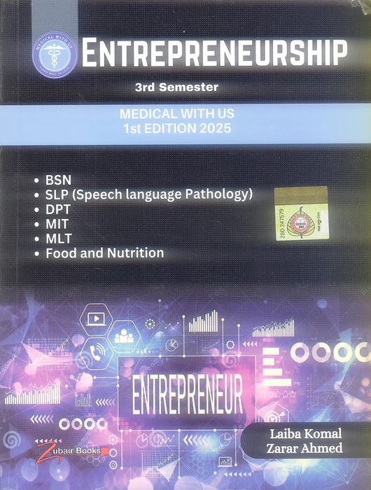 Entrepreneurship for BSN & DPT 3rd Semester Entrepreneurship for BSN & DPT 3rd Semester