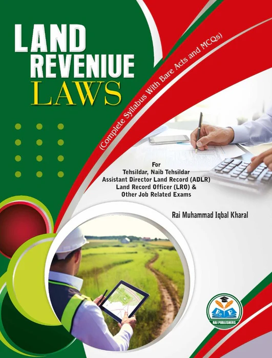 Land Revenue Laws with Bare Acts & MCQs Land Revenue Laws with Bare Acts & MCQs