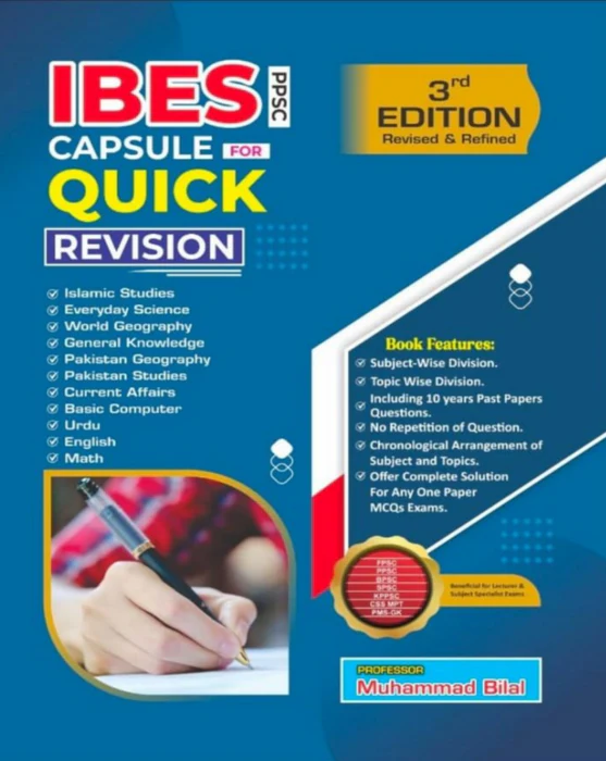 IBES PPSC Capsule for Quick Revision 3rd Edition IBES PPSC Capsule for Quick Revision 3rd Edition