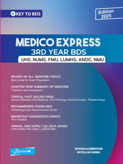 Key To BDS Medico Express for 3rd Year BDS