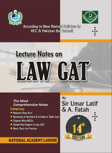Lecture Notes on Law GAT 14th Edition