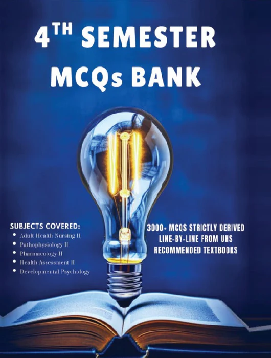 BSN 4th Semester MCQs Bank Original Book BSN 4th Semester MCQs Bank Original Book