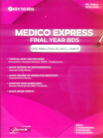 Key To BDS Medico Express Final Year BDS 4th Edition