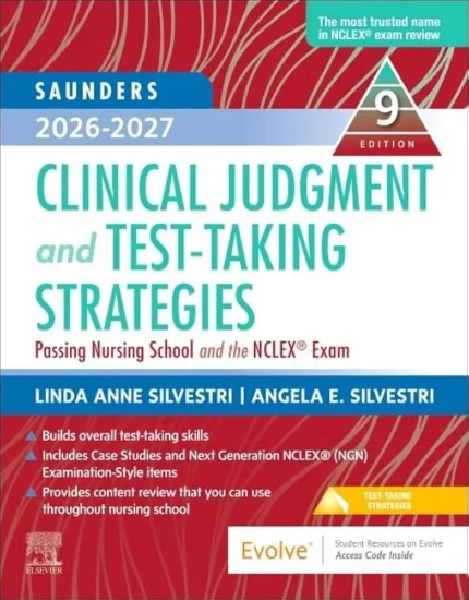 Saunders Clinical Judgment and Test-Taking Strategies 9th edition