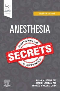 Anesthesia Secrets 7th Edition Premium Multicolor Matte Print Anesthesia Secrets 7th Edition Premium Multicolor Matte Print