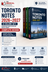 Toronto Notes 2026 2027 3 Volume Set Premium Multicolor Matte Print