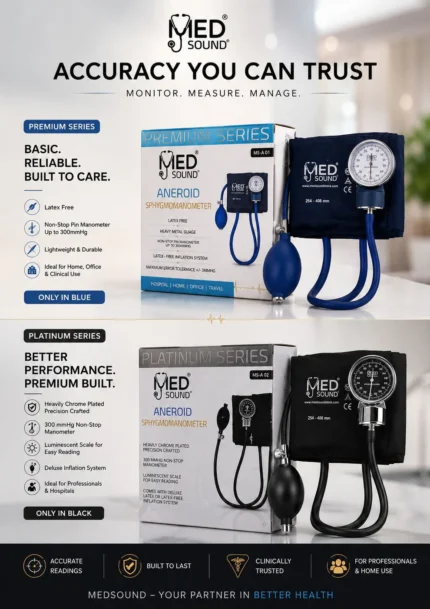 MedSound Aneroid Sphygmomanometer