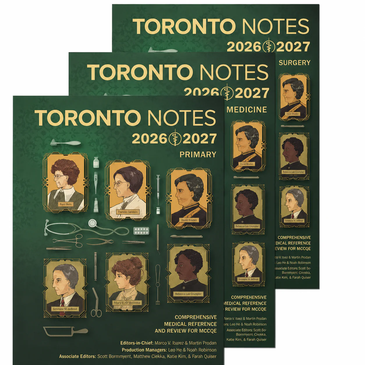 Toronto Notes 2026–2027 3 Volume Set Premium Multicolor Matte Print | Pre-Order Toronto Notes 2026–2027 3 Volume Set Premium Multicolor Matte Print | Pre-Order