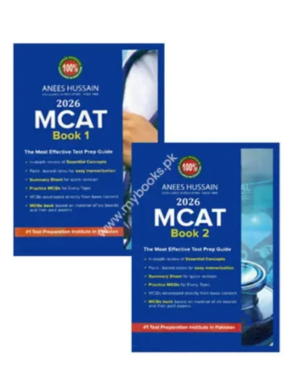 Anees Hussain MCAT Set 2026 Latest Edition