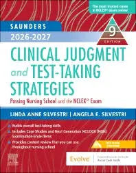 Saunders 2026–2027 Clinical Judgment and Test-Taking Strategies 9th Edition Premium Multicolor Saunders 2026–2027 Clinical Judgment and Test-Taking Strategies 9th Edition Premium Multicolor