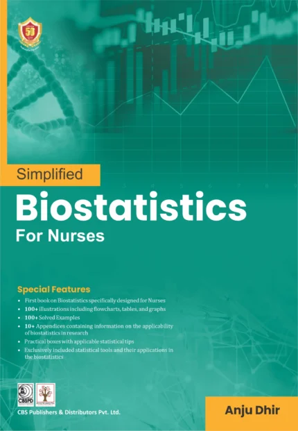Simplified Biostatistic for Nurses Premium Multicolor Matte Print