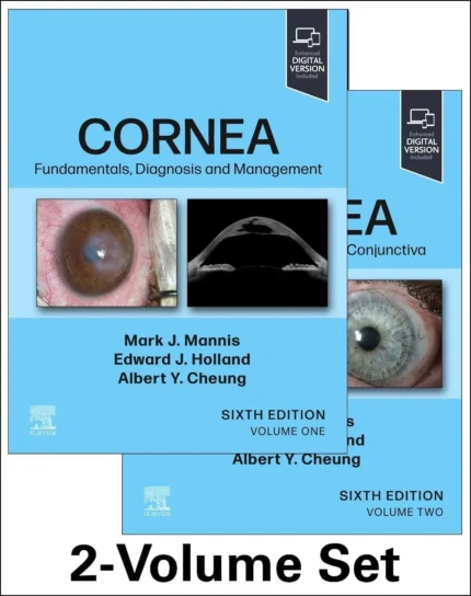 Cornea 2-Volume Set 6th Edition 2026 Premium Multicolor Matte Print