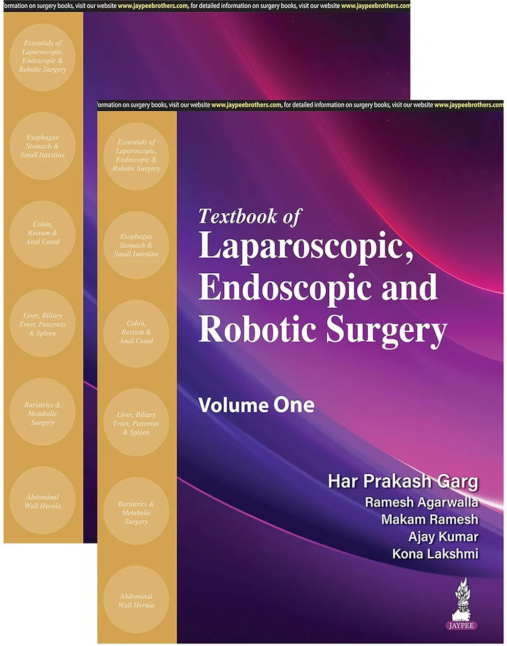 Textbook of Laparoscopic Endoscopic and Robotic Surgery 2 Volumes Set Premium Multicolor Matte Print Textbook of Laparoscopic Endoscopic and Robotic Surgery 2 Volumes Set Premium Multicolor Matte Print