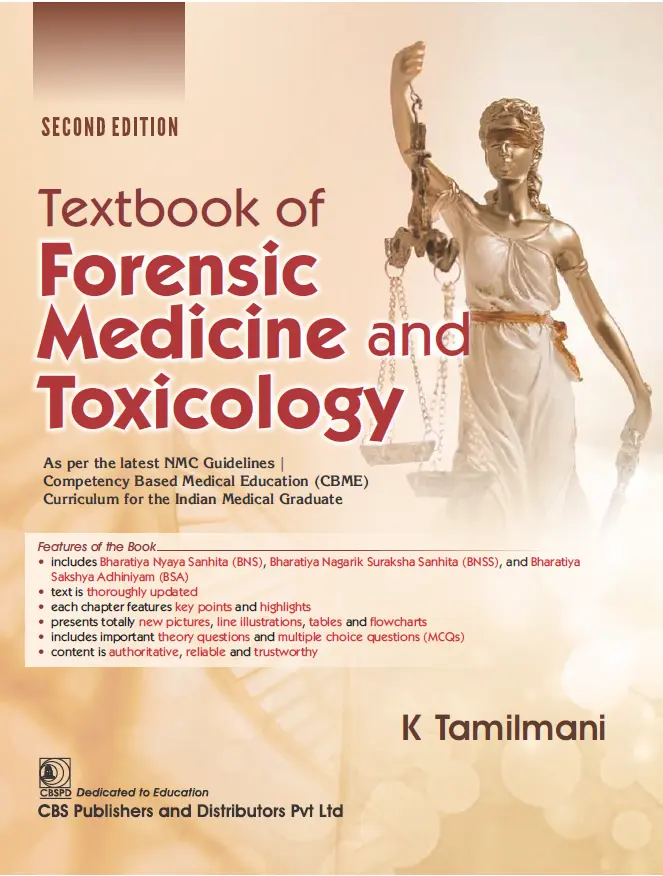 Textbook of Forensic Medicine and Toxicology 2026 Premium Multicolor Matte Print Textbook of Forensic Medicine and Toxicology 2026 Premium Multicolor Matte Print
