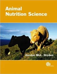 Animal Nutrition Science Comprehensive Book Animal Nutrition Science Comprehensive Book