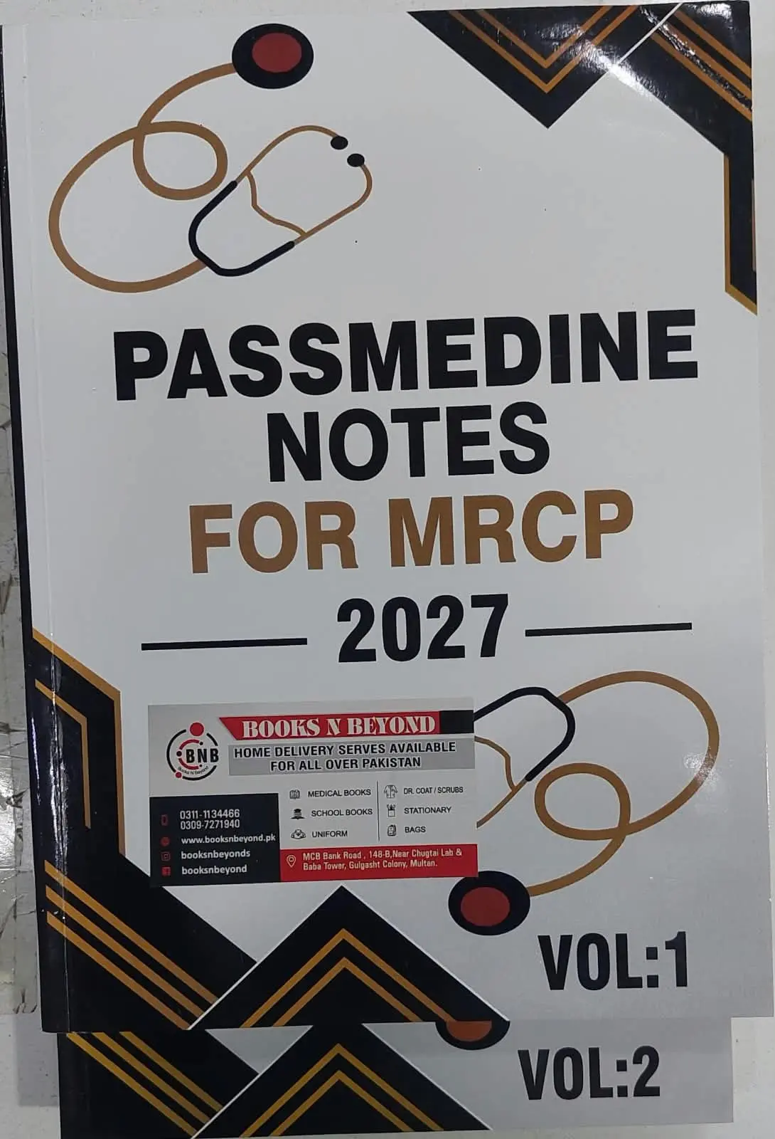 Passmedicine Notes for MRCP 2027 Volume 1 & 2 Passmedicine Notes for MRCP 2027 Volume 1 & 2