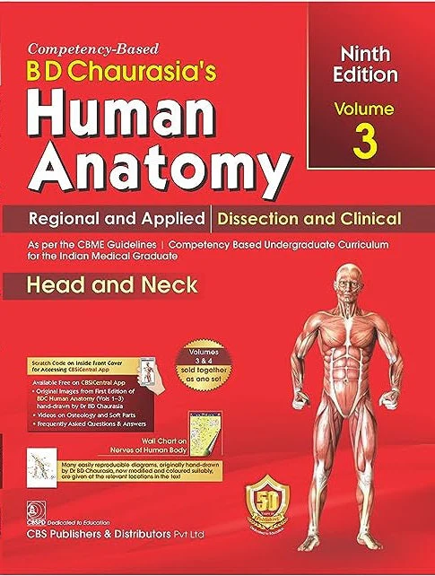 BD Chaurasias Human Anatomy Vol 3 Head & Neck