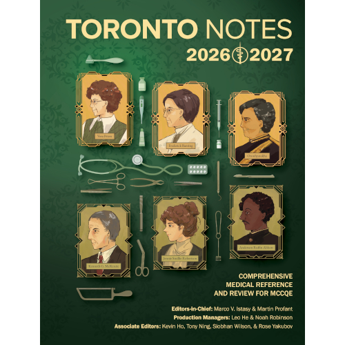 Toronto Notes 2026-2027 3 Volume Set Premium Multicolor Matte Print Pre-Order | The Medical Books Pakistan