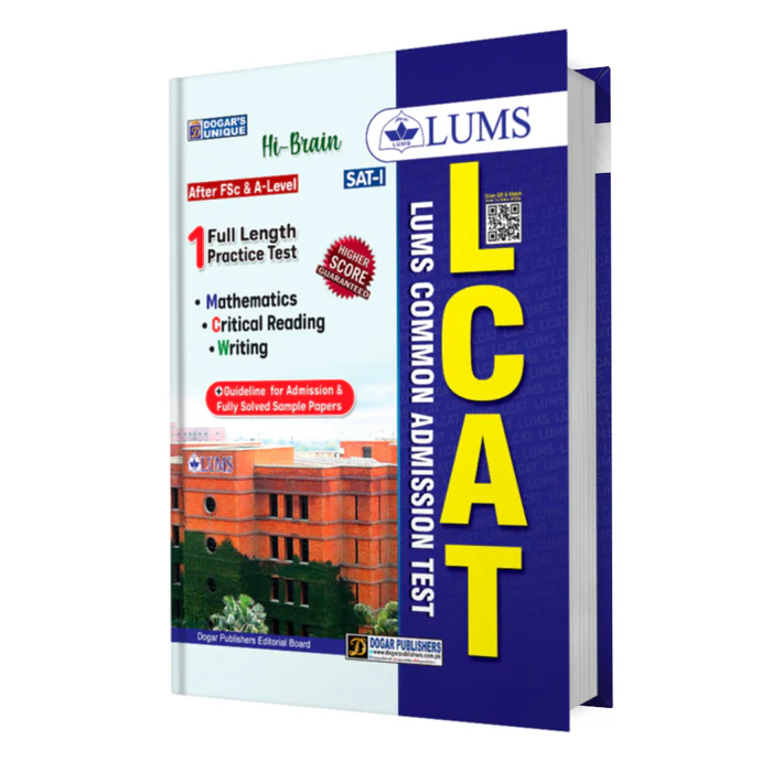 LCAT LUMS Common Admission Test Guide LCAT LUMS Common Admission Test Guide