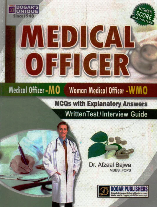 Medical Officer MCQs Guide For MO/WMO