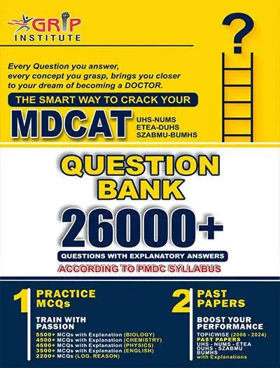 GRIP MDCAT 26000+ Question Bank 2026